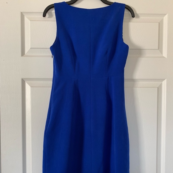Royal Blue Shift Dress - Picture 4 of 4